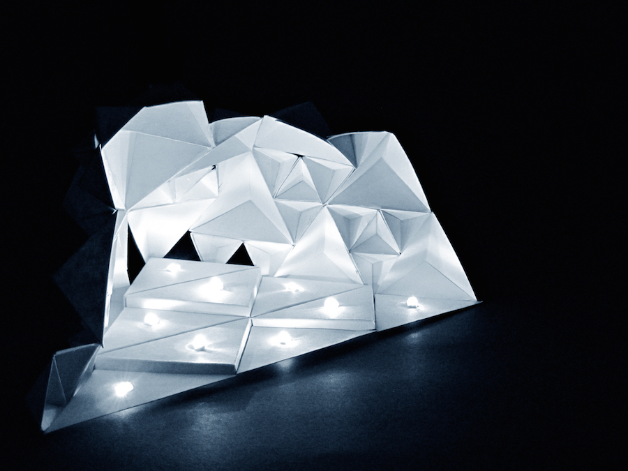 The lighted pavilion | isosceles triangle 1