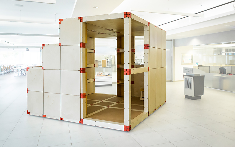 Prototyp „Randomize Box/Co-Working Space“ ​(Bild: Heike Fischer/TH Köln)